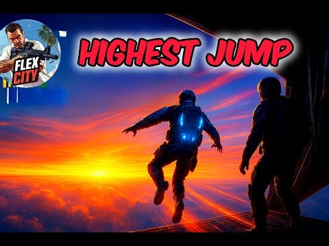 Jumping From Helicopter Into Pool | GTA 5 Epic Stunt & Funny Moments. ‪@flexcityofficial‬