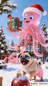 A cute dog finds cute pet in the store | Rabbit Stories