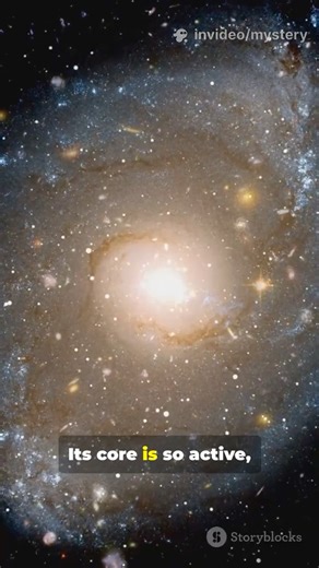 🔥 NGC 3079 Where Supernovae and Black Holes Create Chaos #youtubeshorts #space #interestingfacts