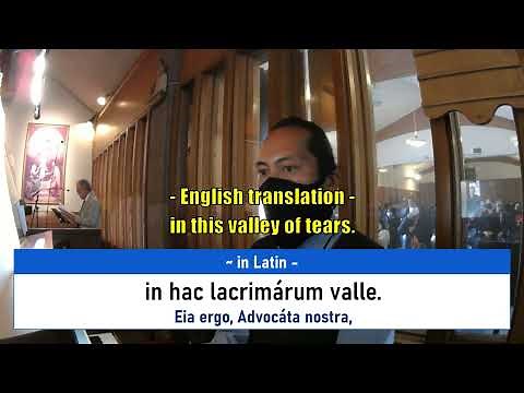 Salve Regina - Chant Mode V (LYRICS, and English translation)