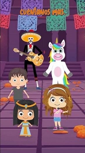 💀🎶 Colorin and La Catrina sing together 🎉 | Day of the Dead song for children |