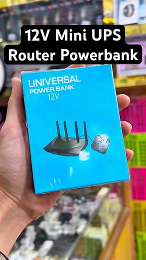 12V Router Powerbank Automatic 5h Best Battery Backup#youtubeshorts #router #powerbank #tech #gadget