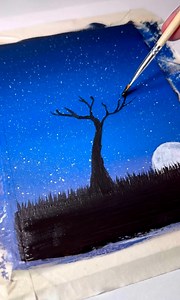 Tuto : dessiner un paysage étoilé facilement ! | Jordan Molina [TutoDraw]