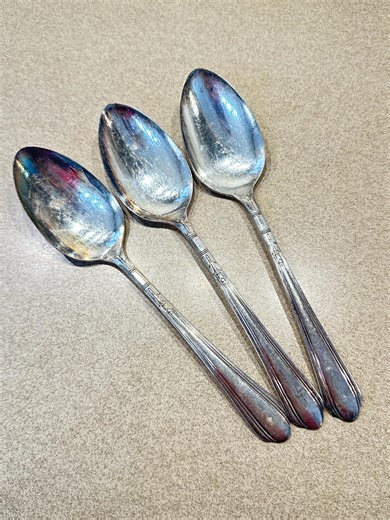 Oneida Tudor Plate June Nursery Serving Spoons (3) - Etsy