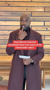 #Watson star, Morris Chestnut is put to the test to see if he can remember these iconic lines 🤩⁠ ⁠ Watch new episodes of Watson Sundays at 9pm ET on Global. Stream on STACKTV. | Global TV