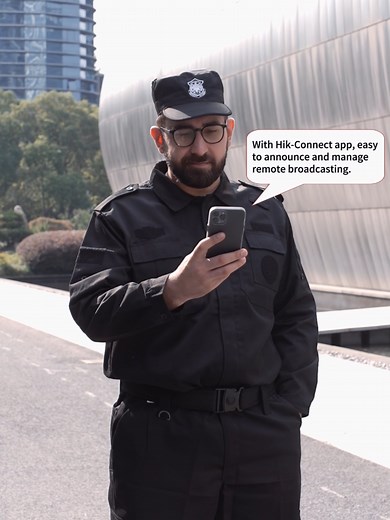 Tired of the endless back-and-forth during security management? Say goodbye to chaos! 🎤✨ Now, Hikvision Speaker Products support Hik-Connect remote announce broadcasting, your emergency response just got a major upgrade. Try out now. #hikvision #securitycamera #publicaddresssystem
