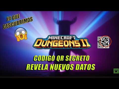 🔥New Minecraft Dungeons 2 Info: Mysterious QR Code🔍 and the Hidden Data We Discovered🕵️‍♂️🎮