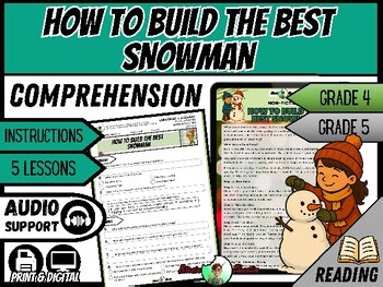 How to Build the Best Snowman | Reading Comprehension | Grade 4/5
