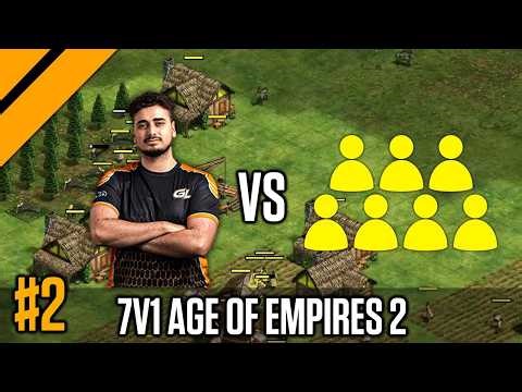 AoE2 7v1 Showmatch vs Hera Game 2 - I Did So Well! | Day9