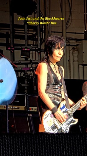 Joan Jett and the Blackhearts: "Cherry Bomb". Live in Concert at PNC Bank Arts Center 7/3/2024 #joanjett #joanjettandtheblackhearts #blackhearts #cherrybomb #punkrock #rockandroll #rocknroll #holmdelnj | Erwin Ceniza