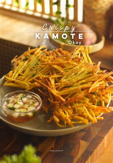 Crispy Kamote Okoy: Easy Sweet Potato Fritters Recipe