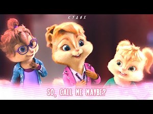 Call Me Maybe | The Chipettes - Lyrics Video