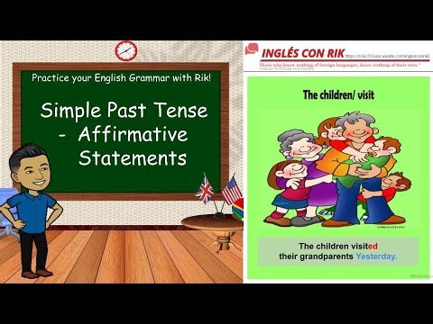 Grammar Tutorial - Simple Past Affirmative