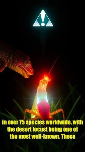 Glowing Grasshoppers
