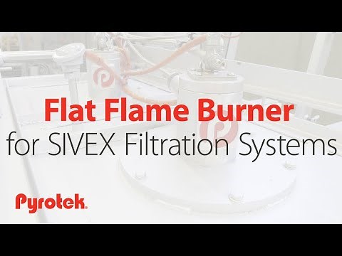 Pyrotek Flat Flame Burner