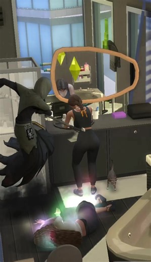 Not even 3 hours after they got married.. Sloane couldn’t believe she walked in on the death of her newly wife 😔#DidYouYawn #sims4cc #fyp #andGO #FindYourEdge