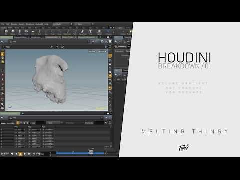 HOUDINI BREAKDOWN 01 - Learning how to create Ice Growth/Icicles/Stalactite - Tutorial
