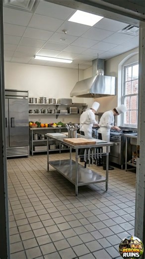 We Transformed an Abandoned Kitchen to a Restaurant 🤯🔥. timelapse