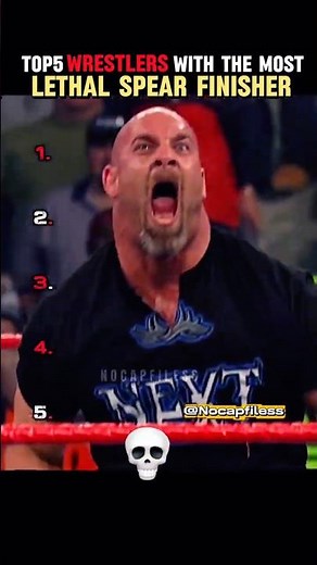 Who Has the Most Dangerous Spear EVER? 💀🔥in WWE Wrestling.