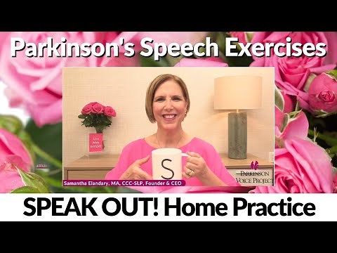 Parkinson's Speech Exercises: Stressing Different Words With INTENT