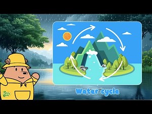 Where Does Rain Come From? | The Water Cycle Explained | Science for Kids | #Pantsbear