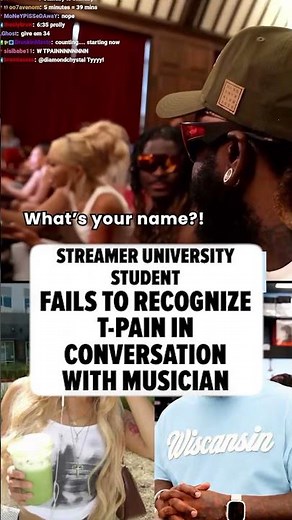 Streamer University Student Fails To Recognize T-Pain In Conversation With Musician