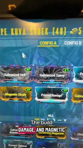 This build shreds the steel path! What do you run? Let me hear down below!👇 #warframe