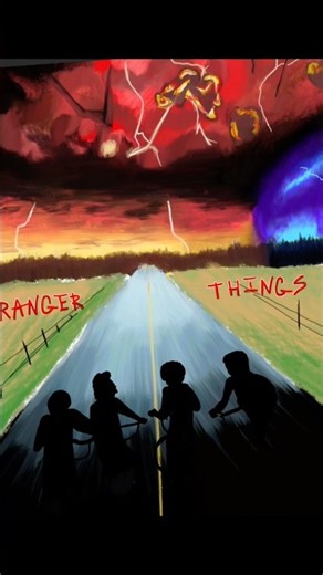Stranger things drawing! #strangerthings #strangerthingsart #drawing #art #arttutorial #ipadart