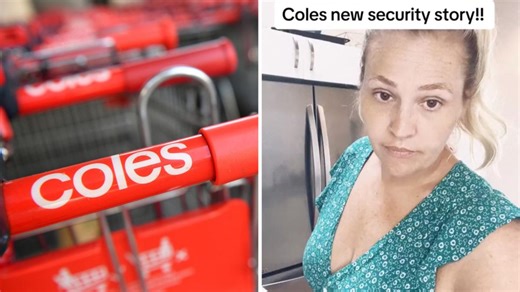 Coles customer lets rip over anti-theft trolley saga