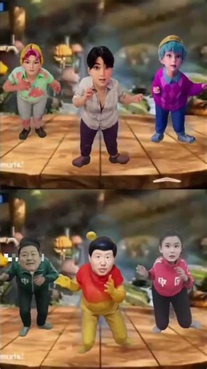 Smurfs dance meme #memes #dance #fusion #cosplay #cute #funny #beautiful #ai #anime #btsarmy #kdrama