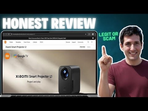 Xiaomi Smart Projector L1 Review 2026 Full HD Google TV Auto Keystone Test