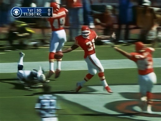 Stupendous bit of AI upscale work by Topaz Labs Starlight on this Priest Holmes clip. 240p upscaled to 1080p. This tech will enable us to re-imagine and update the Priest Holmes Highlight Video created in 2005 (first thing we ever did). | Red Tribe Cinema