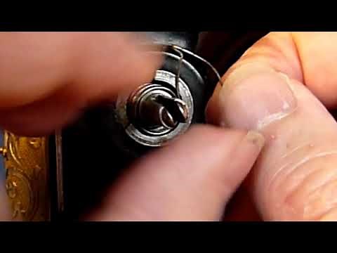 Repair and adjust old Style Tensioner for Vintage Singer 66 and 99 Sewing Machines