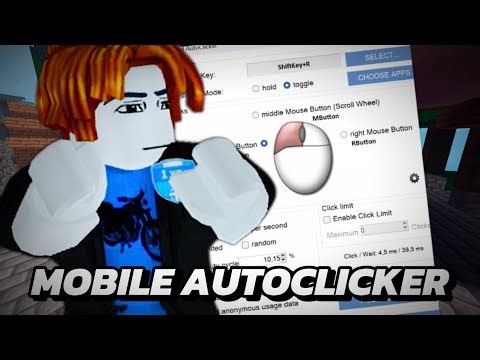 The NEW MOBILE AUTO-CLICKER in bedwars (Roblox Bedwars)