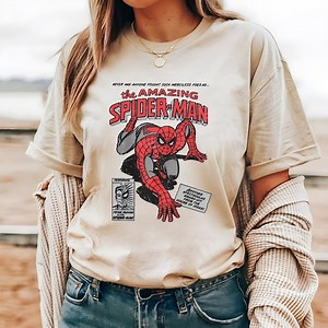 Retro 90s the Amazing Spiderman T-shirt, Spider-man Shirt, Superhero Shirt, Spiderman Lover Shirt, Retro Family Spider Shirt, MCU Fans Gift - Etsy