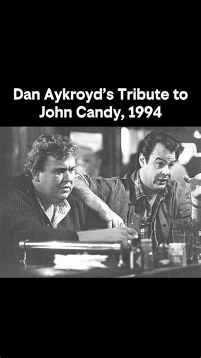 When John Candy died in 1994, the world lost one of the gentlest giants comedy ever produced. Dan Aykroyd didn’t give a typical eulogy. He gave the truth. “This is as full a life as any human can live… Joy, emotional abundance of spirit… a titan of a gentle, golden man.” They were more than collaborators. They were creative brothers. Canadians who came up together, made each other laugh, and changed comedy forever. Aykroyd ended with a word we don’t hear enough anymore: “There’s a word in our la