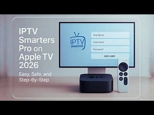 IPTV Smarters Pro on Apple TV 2026 — Easy, Safe, and Step-By-Step