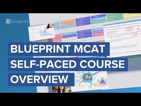 Blueprint MCAT Self-Paced Course Overview