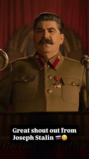 1.3K views · 15 comments | Got a great shout out from uncle Joe! #stalin #funnyrussian #gulag #josephstalin #russianpropaganda | Byron Bertram "Comedian" | Facebook