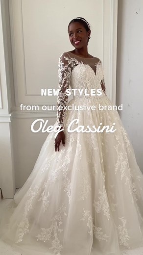 Exclusive Oleg Cassini Wedding Dresses | Stunning Bridal Gowns