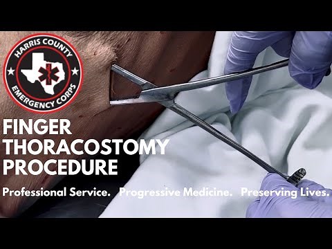 Finger Thoracostomy Procedure for Traumatic Arrest