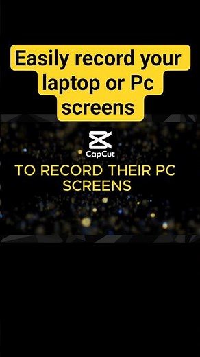 Laptop and PC Screen recording tutorial
