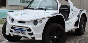 Buggy elétrico fabricado no Brasil vira nova atração de Fernando de Noronha