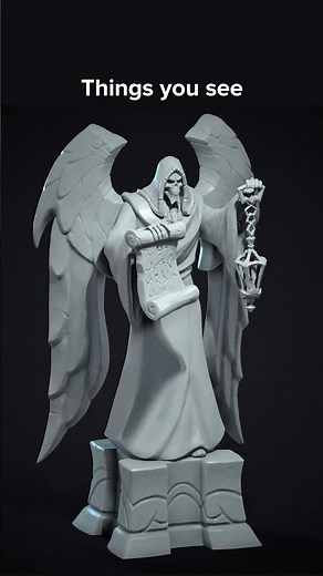 Angel Statue – From Blockout to Sculpt