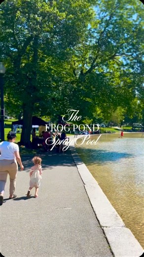 Summer is officially here! 💦 Thank you for everyone who came out today for the Opening of the Frog Pond Spray Pool for the summer season! It was a hot one but luckily we had the spray pool to keep us cool 😎 The Spray Pool is now open DAILY from 11:00 AM - 6:00 PM * weather permitting * We are so glad to be back #FrogPondSummer #FrogPond #BostonMA #Summer | The Boston Common Frog Pond
