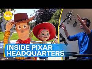 Behind-the-scenes look at Toy Story 5 and Pixar headquarters | Today Show Australia
