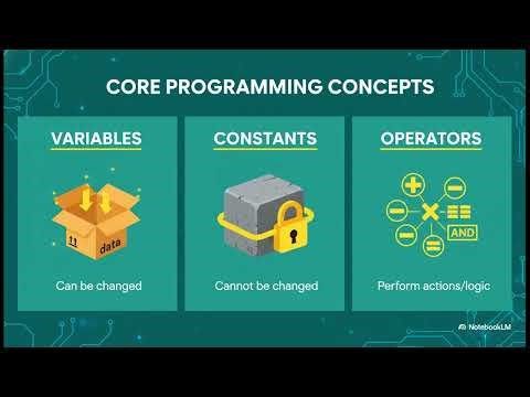 GCSE OCR Computer Science Python: 1 The use of variables, constants and operators