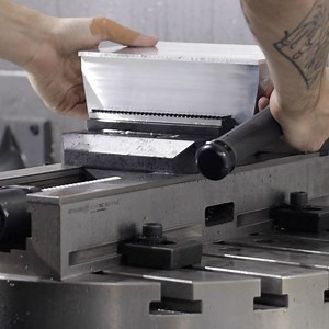 Jacob Machining the Fixture for the Steel Motorcycle Part He’s Making | Titans of CNC Machining