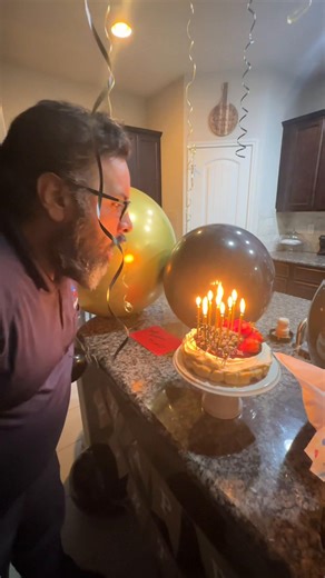 Another year celebrating the love of my life. The older we get, the more I realize it’s not the big parties that matter — it’s the quiet, intimate moments that become our favorite memories. Just us, a little cake, a lot of love. Happy birthday, my amor. ❤️ #birthdayboy #piscisman