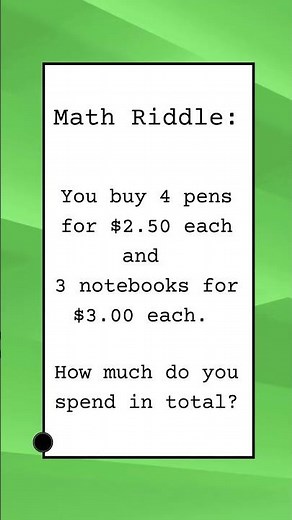 Math Riddle | Math Challenge
